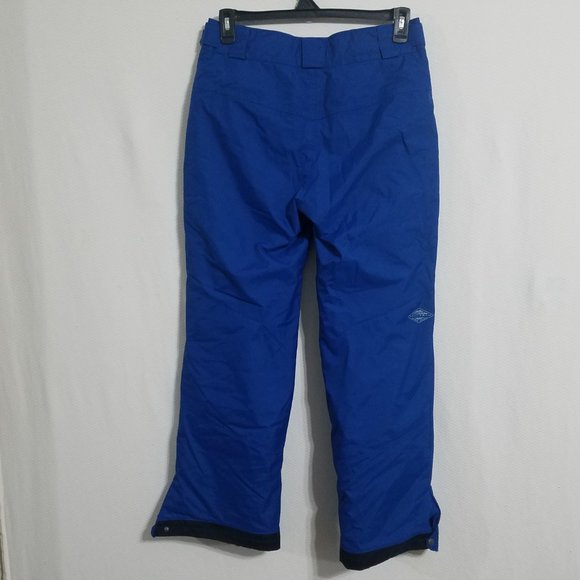 Columbia Mens Small Blue Winter Ski Snow Pants Snowboard Waterproof Insulated S